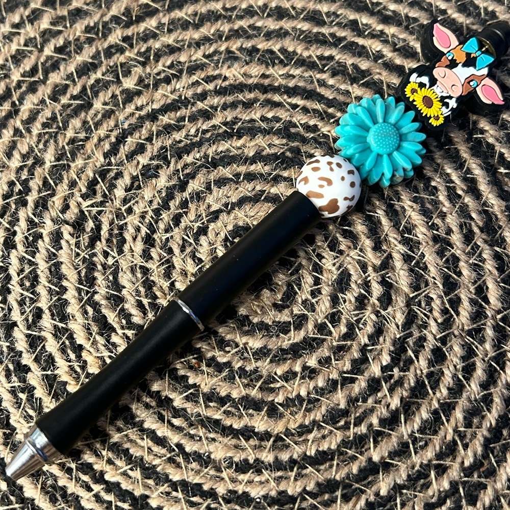 Country Theme Beaded Pen
